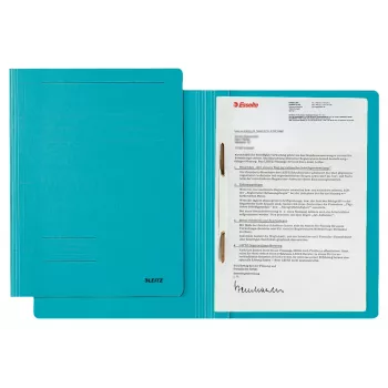 Segtuvas Leitz 30030035 A4 mėlynas, kartonas/plastikas