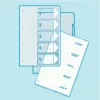 Leitz PC spausdinamas indeksas, PP, ypač platus, skaitmeninės kortelės, polipropilenas (PP), mėlyna, žalia, oranžinė, raudona, geltona, 245 mm, 2 mm, 305 mm