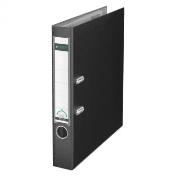 Leitz 180° Lever Arch File plastikinis 50 mm žiedinis segtuvas A4 juoda