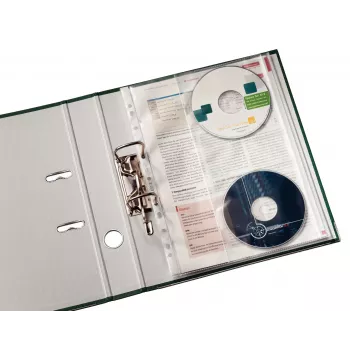 Leitz Premium CD Kišenė A4, 30% perdirbto plastiko