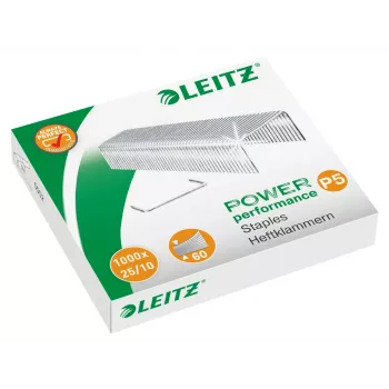 Leitz Power Performance P5 kabės 25/10 dėžutėje 1000 vnt.