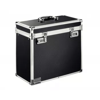 Leitz Mobile Filing Case Lockable A4, juoda, chromas, plastikas, kombinacinis užraktas, 15 L, 366 mm, 165 mm