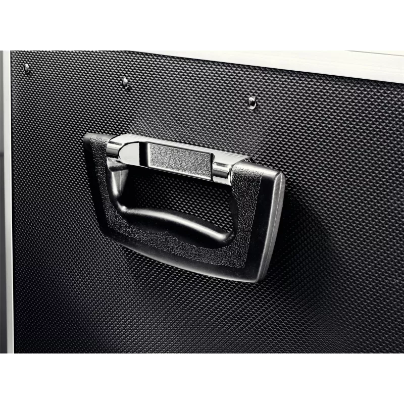 Leitz Mobile Filing Case Lockable A4, juoda, chromas, plastikas, kombinacinis užraktas, 15 L, 366 mm, 165 mm