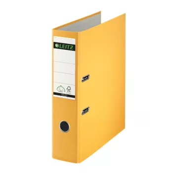 Leitz 10135015 A4 segtuvas su D žiedais Geltonas