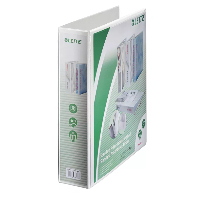 Leitz 42870001 aplankalas A4 baltas