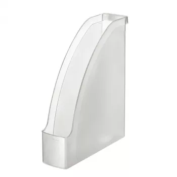 Leitz Plus Standard žurnalo dėklas, pilkas, plastikinis, A4, 78 mm
