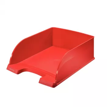 Leitz Letter tray Plus Jumbo, plastikas, raudona, A4, 242 x 330 x 95 mm