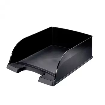 Leitz Letter tray Plus Jumbo plastikinis juodas A4 formatui