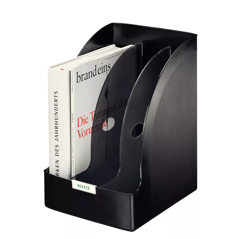 Leitz Magazine file Plus Jumbo, juodas, plastikinis, A4, 213 mm x 321 mm