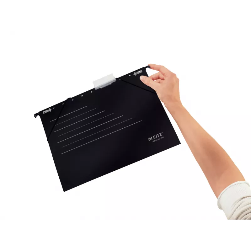 Leitz Suspension File Alpha Active FSC® A4 juoda