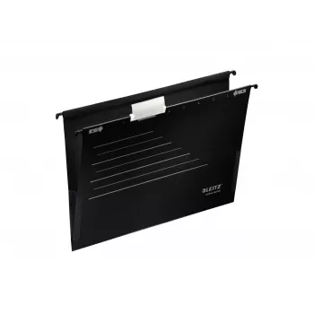 Leitz Suspension File Pocket Alpha Active FSC®, A4, juoda, kartonas, 348 mm, 260 mm, 90 g