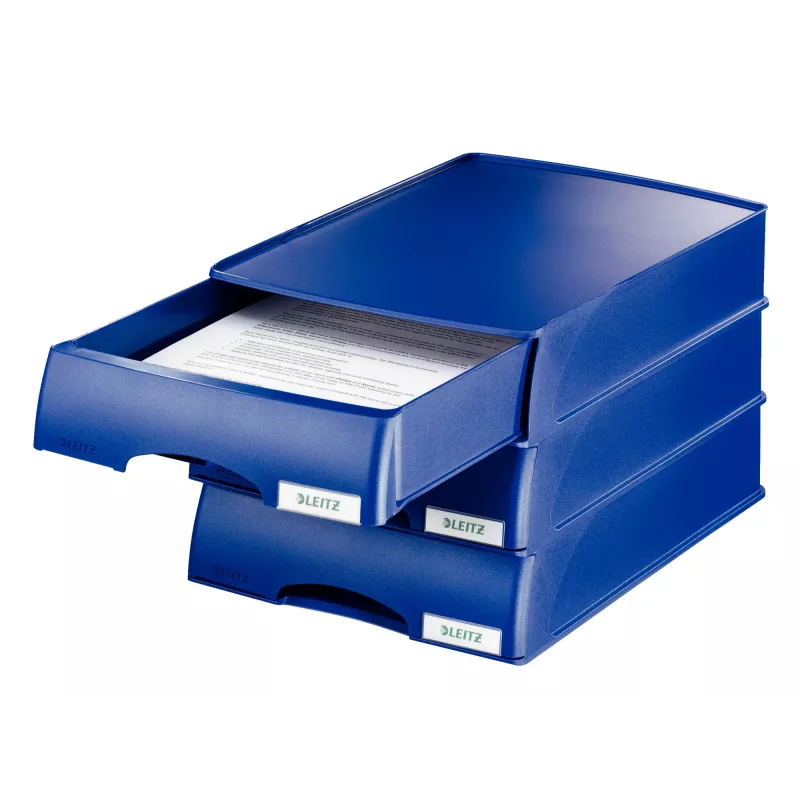Leitz Letter tray Drawer unit Plus, plastmasinis, mėlynas, A4, 234 x 325 x 53 mm, 255 mm, 376 mm