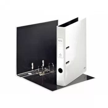 Leitz Lever Arch File 180° WOW laminuotas A4 50 mm baltas