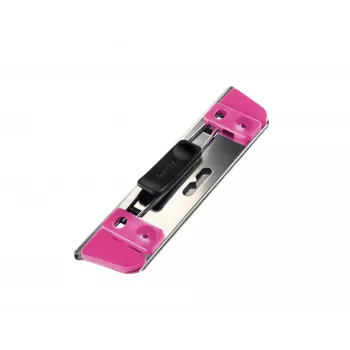 Leitz skylmuotojas Active WOW LAF segtuvams, 2 lapai, metalinis, rožinis, plastikas, nerūdijantis plienas, 8 cm, 5,5 mm, 30 g