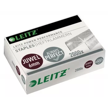 Segtukai Leitz JUWEL 56420000, 6 mm, 2000 vnt.