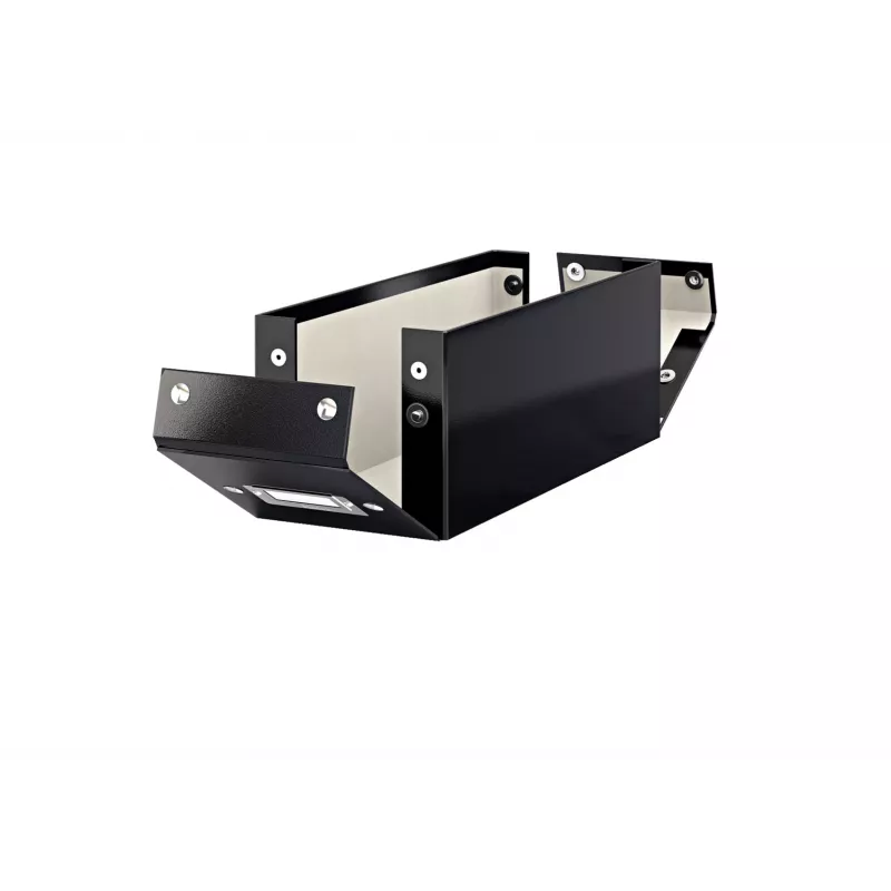 Leitz Click & Store WOW CD dėžutė, juoda, kartoninė, 143 x 352 x 136 mm