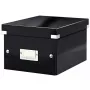 Leitz Click & Store WOW maža laikymo dėžutė, juoda, kartonas, 7,4 L, 200 x 250 x 148 mm, 540 g, 1 vnt.