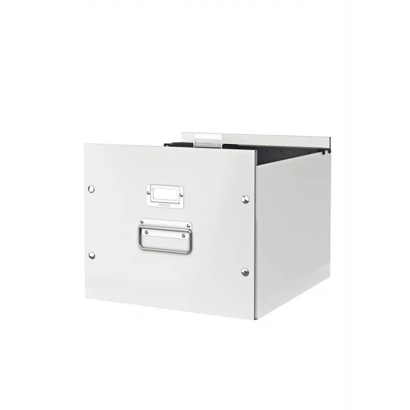 Leitz Click & Store WOW dėžė bylų segtuvams, balta, kartonas, 1,21 kg
