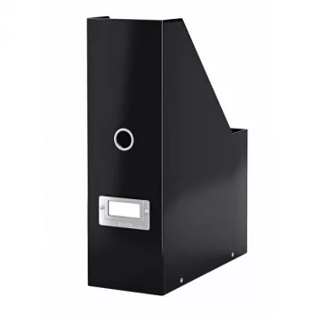 Leitz Click & Store WOW žurnalinė dėžutė, juoda, kartonas, 103 x 253 x 330 mm