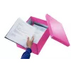 Leitz Click & Store WOW vidutinė laikymo dėžė, rožinė, kartonas, 16,7 L, 281 mm, 200 mm, 265 x 335 x 188 mm