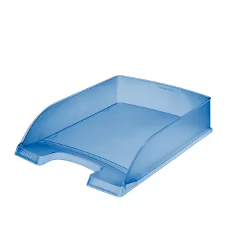 Leitz Standard Plus Frosty Standard dokumentų dėklas, mėlynas, A4, 255x357x70 mm
