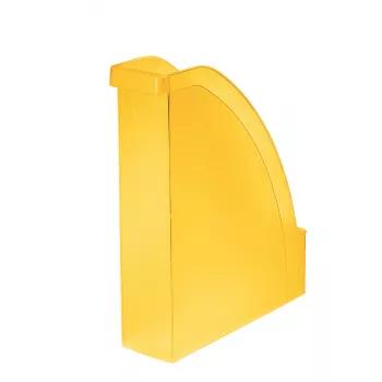 Leitz Plus Standard žurnalinis segtuvas, geltonas, plastikinis, A4, 7 cm