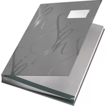 Leitz Design Signature Book su 18 skirtukų A4, Pilka, Kartonas