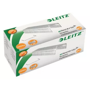 Leitz segtukai 24/6 E2 elektriniam segtuvui, dėžutė, 2500 vnt.