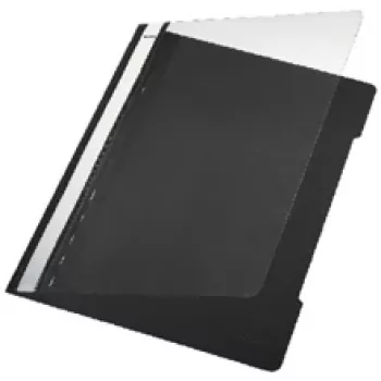 Leitz Standard plastikinis aplankas juodas A4 PVC (25 vnt.)