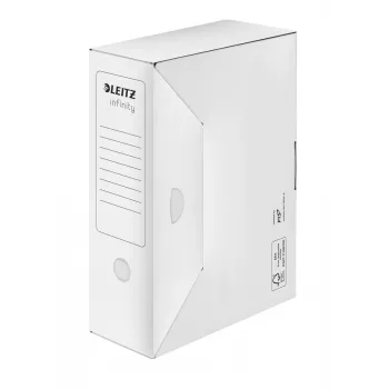 Leitz archyvavimo dėžė Infinity FSC® 100 mm, balta, A4, 160 g