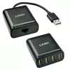 Lindy USB 2.0 Cat.6 ilgintuvas 60m 4 prievadai