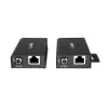 Lindy USB 2.0 Cat.6 ilgintuvas 100m 2 prievadai, AV siųstuvas ir imtuvas, laidinis, juodas