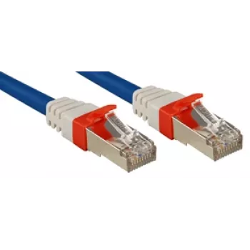 Lindy Cat.6 (A) SSTP / S/FTP PIMF Premium 5,0 m tinklo kabelis mėlynas