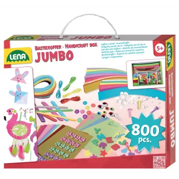 Vaikų kūrybos rinkinys Lena SM42664, nuo 8 metų, įvairiaspalvis