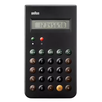 Braun BNE001BK kišeninis skaičiuotuvas juodas