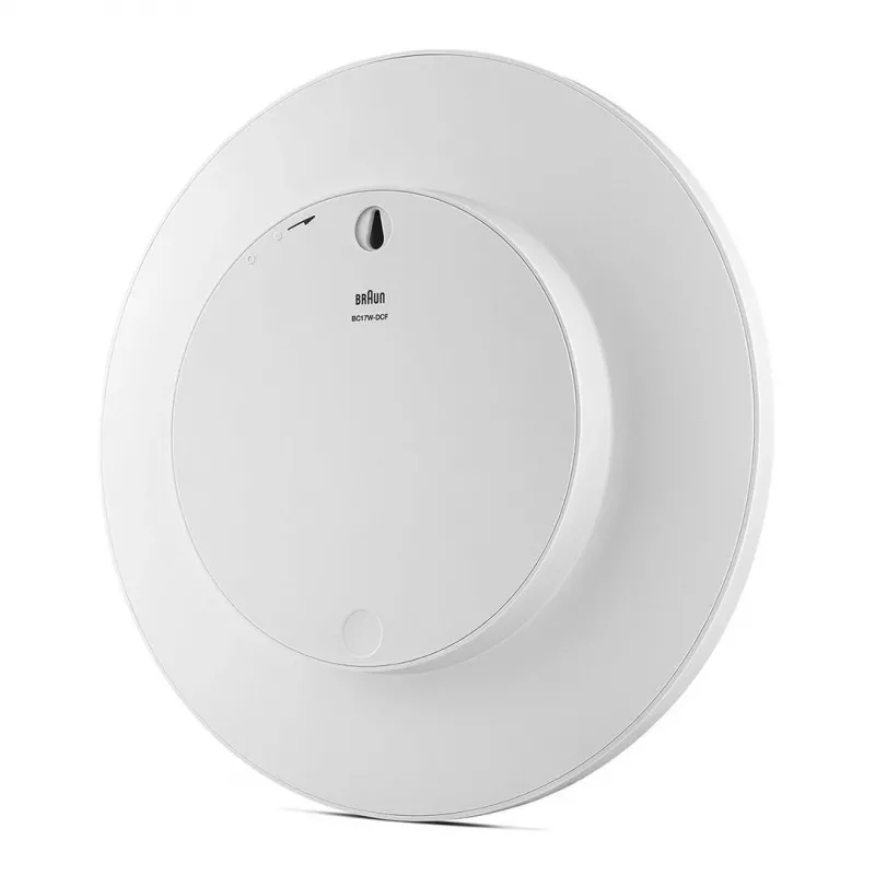 Braun BC 17 sieninis mechaninis laikrodis, baltas