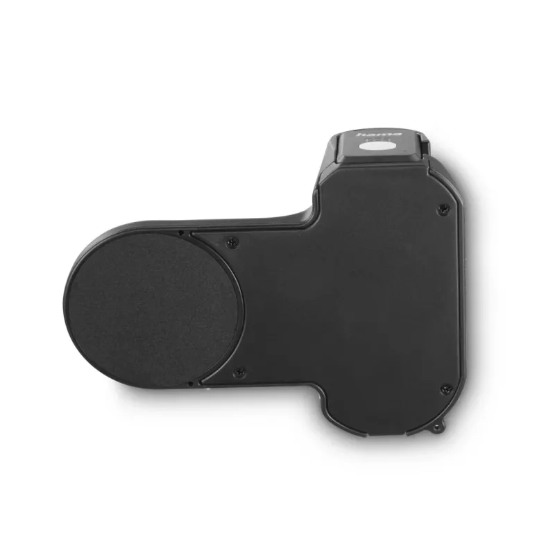 Magnetinis laikiklis telefonui HAMA MagGrip Grip, juodas, plastikinis, 130×50×100 mm
