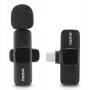 Hama Smart Wireless belaidis ausinis mikrofonas juodas