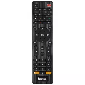 Hama 00012306 universalus IR belaidis nuotolinio valdymo pultas TV, DVD/Blu-ray, STB, VCR