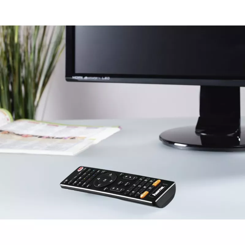 Hama 00012306 universalus IR belaidis nuotolinio valdymo pultas TV, DVD/Blu-ray, STB, VCR