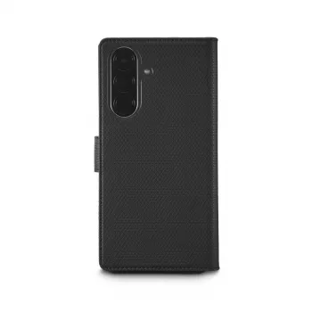 Mobilaus telefono dėklas Black Rock 00037343 — knygelė piniginė Samsung Galaxy A37 5G, juoda, 1 vnt.
