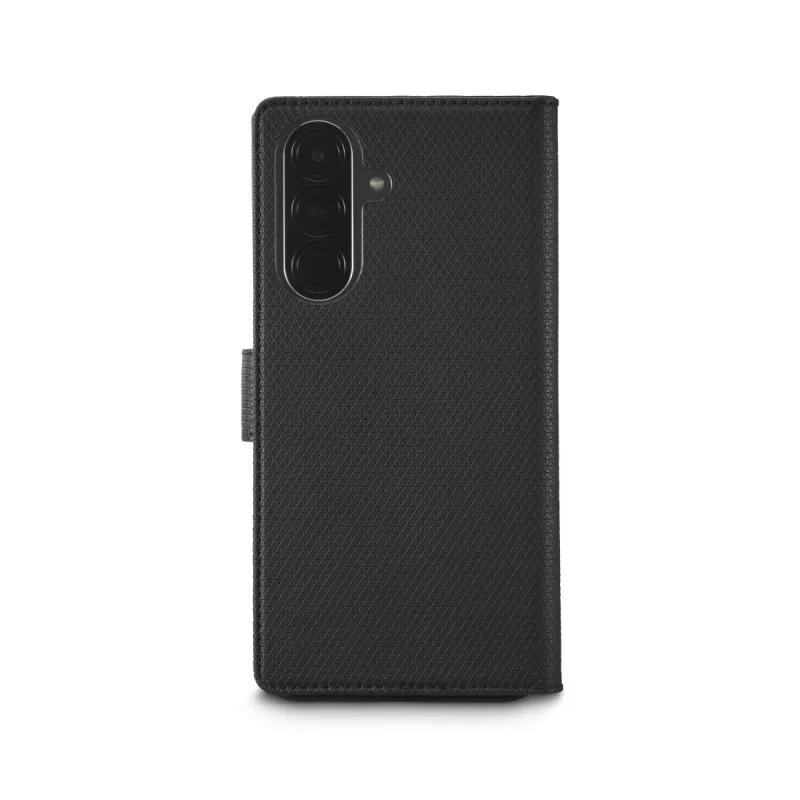Mobilaus telefono dėklas Black Rock 00037343 — knygelė piniginė Samsung Galaxy A37 5G, juoda, 1 vnt.