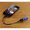 Hama USB 2.0 adapterinis kabelis USB A – Micro-USB B, 0,15 m, juodas