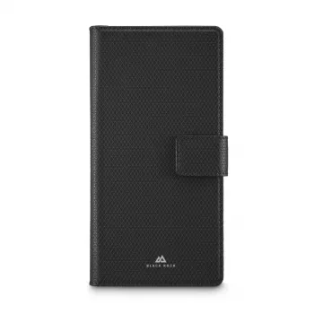 Mobiliojo telefono dėklas black rock 00080293 — knygelės tipo piniginė, skirta Samsung Galaxy A57 5G, juoda, 1 vnt.