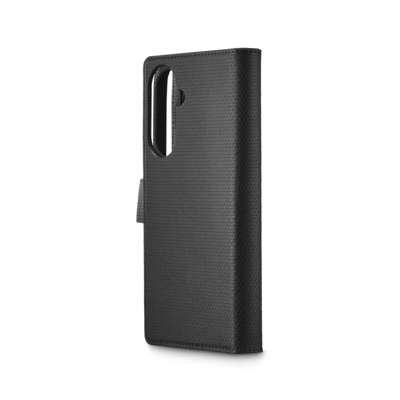 Mobiliojo telefono dėklas black rock 00080293 — knygelės tipo piniginė, skirta Samsung Galaxy A57 5G, juoda, 1 vnt.