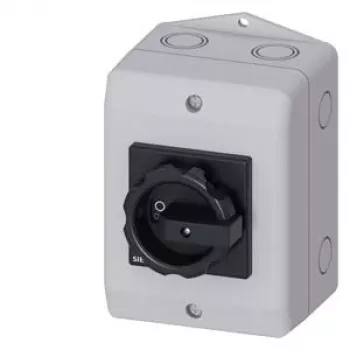 Siemens 3LD2264-0TB51 3P juodas pagrindinis valdymo jungiklis