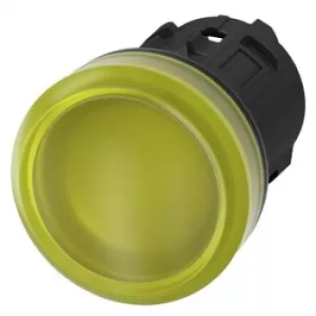 Siemens 3SU1001-6AA30-0AA0 signalinis šviesos indikatorius geltonas