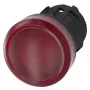 Siemens 3SU1001-6AA20-0AA0 signalinis indikatorius raudonas