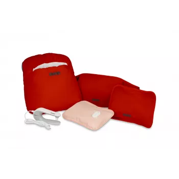 Unold Wärmi Premium Set - Elektrinė kaitinimo pagalvė 86023, 380 W, raudona