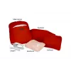 Unold Wärmi Premium Set - Elektrinė kaitinimo pagalvė 86023, 380 W, raudona